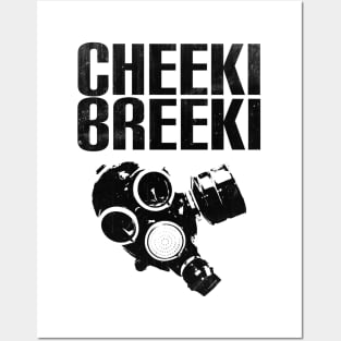 Slav cheeki breeki - gas mask Posters and Art